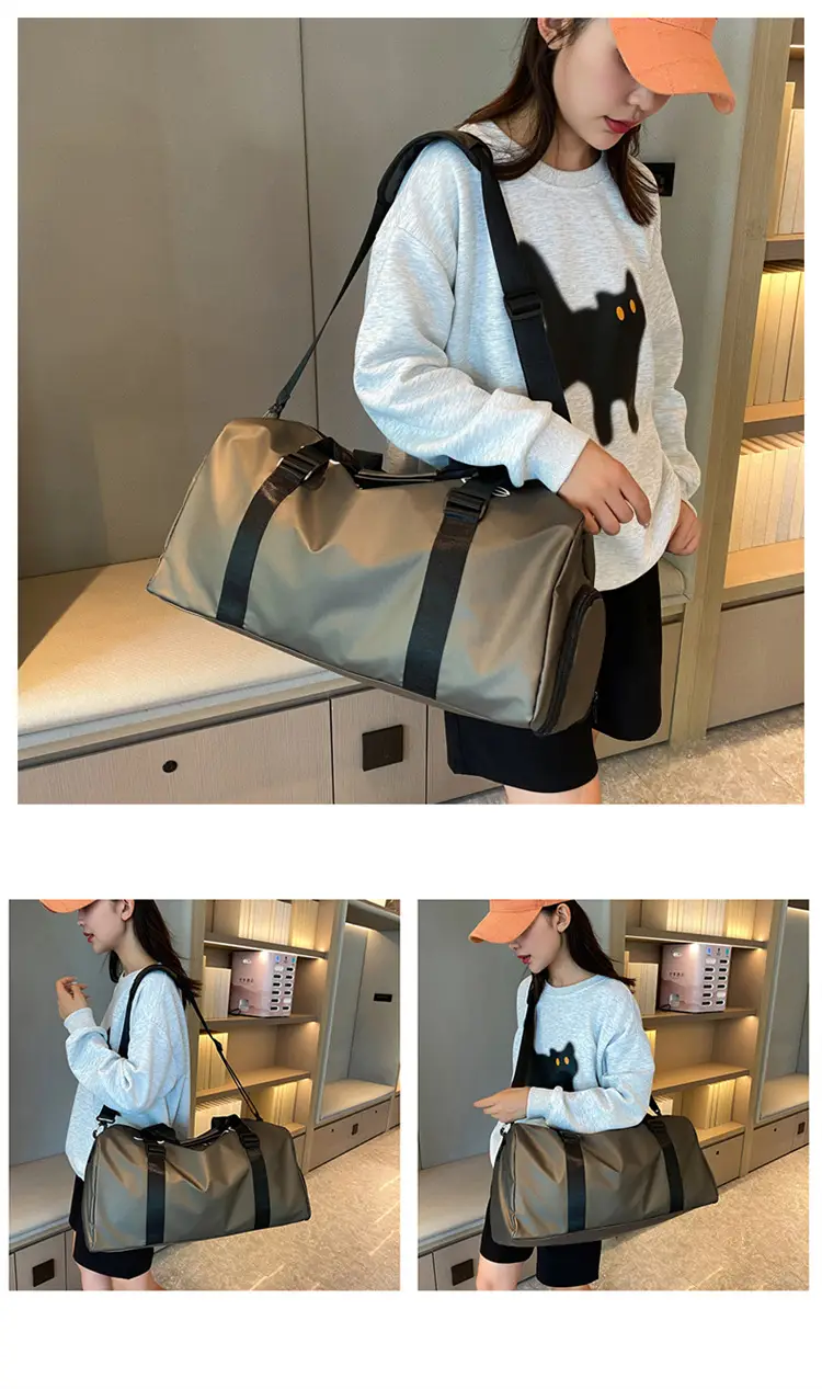 Portable Dry Wet Separately Storage Bag for Sports Fitness Travel — feature 21