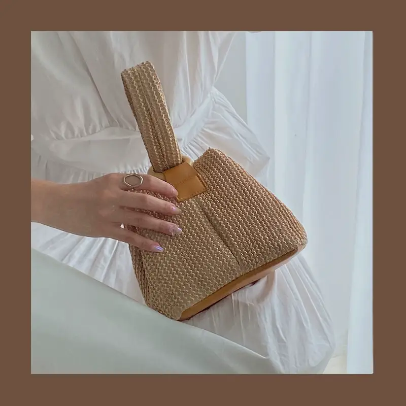 Cute Woven Straw Handbag for Girls Summer 2026 — feature 2