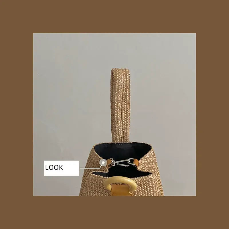 Cute Woven Straw Handbag for Girls Summer 2026 — feature 7
