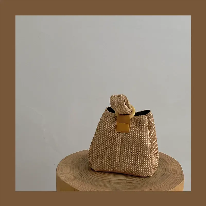 Cute Woven Straw Handbag for Girls Summer 2026 — feature 9