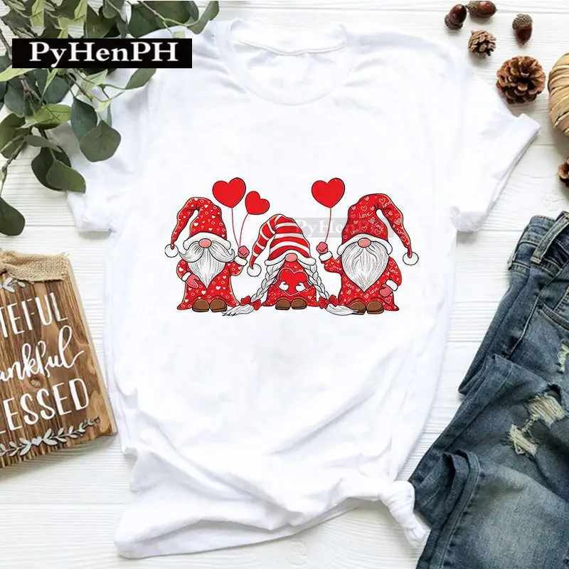 Merry Christmas T-shirt for Kids Family Photo Print White - Image 12