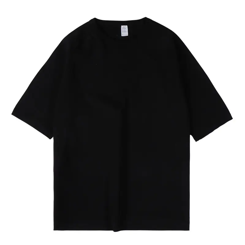 Men Cotton T-Shirt Beige 250g Unstitched - Image 3