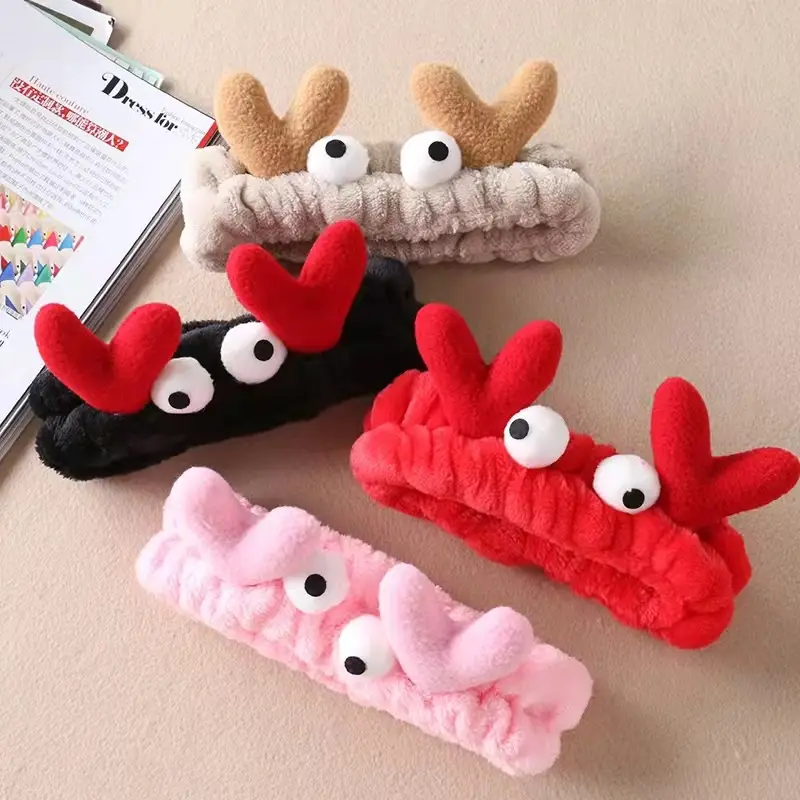 Cute Cartoon Face Wash Hairband for Women