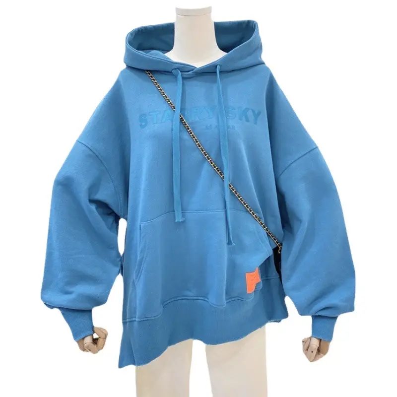 Women Pink Hoodie Sweatshirt Loose Fit Plus Size 2026 - Image 11
