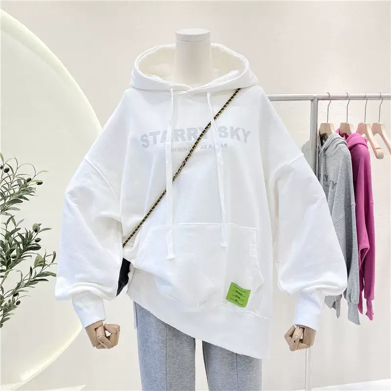 Women Pink Hoodie Sweatshirt Loose Fit Plus Size 2026 — feature 13