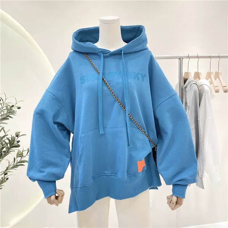 Women Pink Hoodie Sweatshirt Loose Fit Plus Size 2026 — feature 17