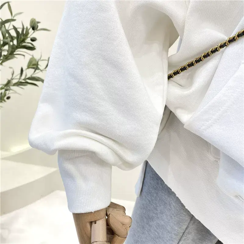 Women Pink Hoodie Sweatshirt Loose Fit Plus Size 2026 — feature 21