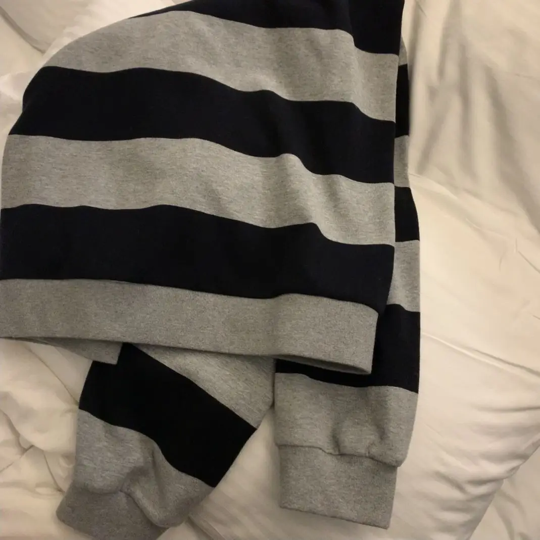 Women 2025 Striped Cotton Long Sleeve Top — feature 2