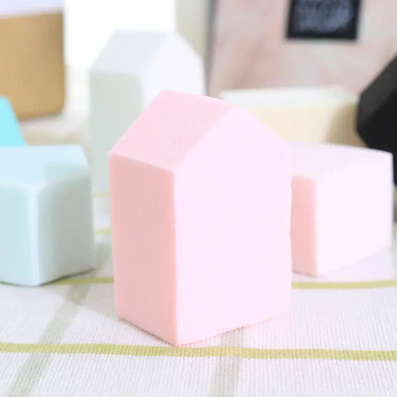 Soft House-Shaped Makeup Puff for Dry & Wet Use - Image 4