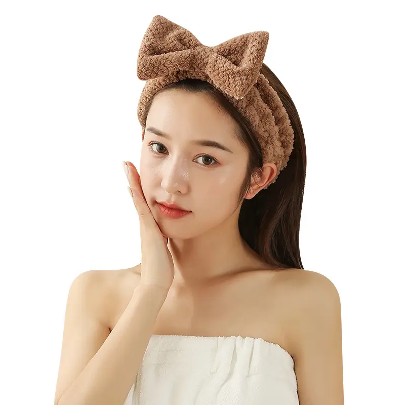 Pink Bow Hair Band for Girls, Soft Washable, Yiwu Wholesale - Image 8