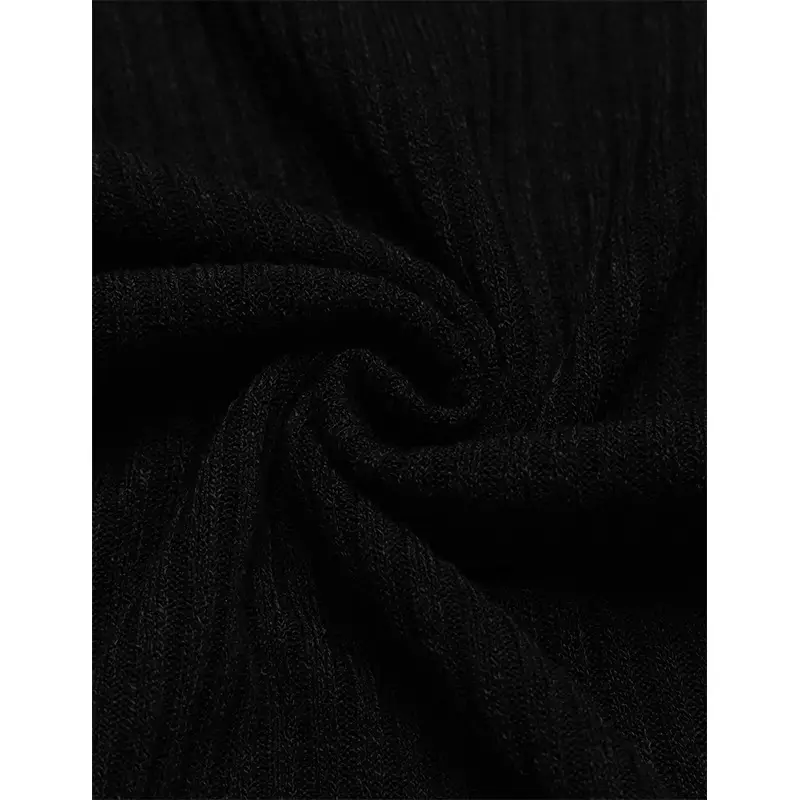 Men's Black Long Sleeve T-Shirt Winter Base - Image 7