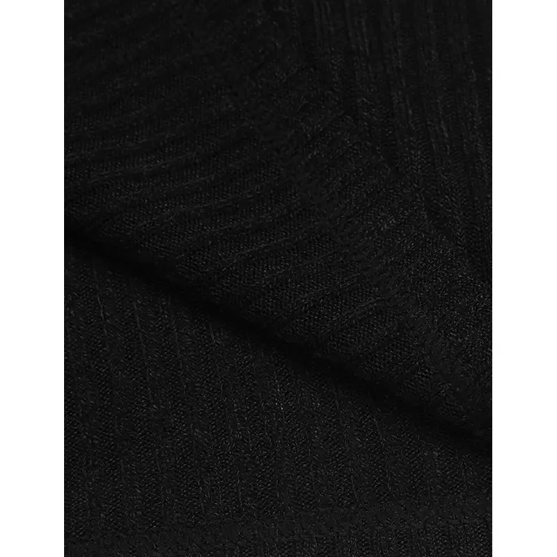 Men's Black Long Sleeve T-Shirt Winter Base - Image 8