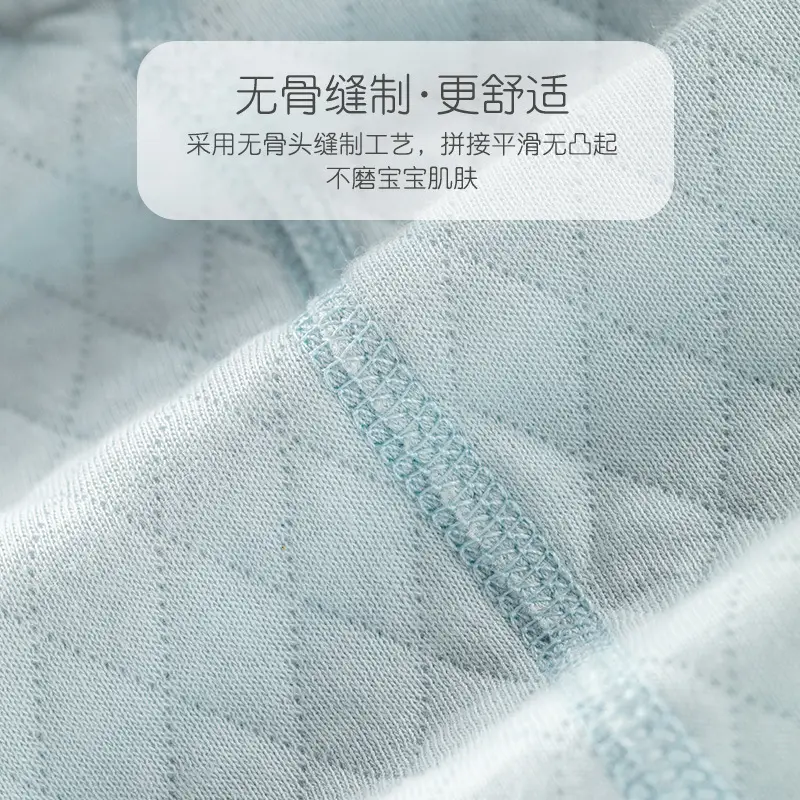 Infant Light Blue 3-Layer Warm Suit for Newborns - Image 14