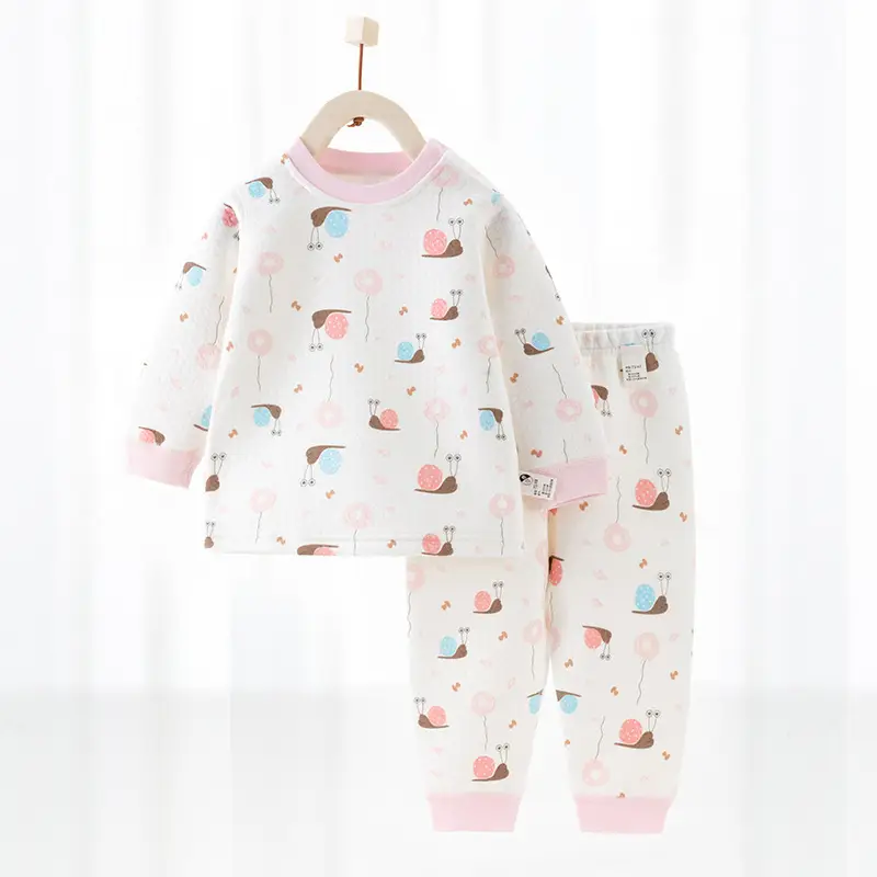 Infant Light Blue 3-Layer Warm Suit for Newborns - Image 10