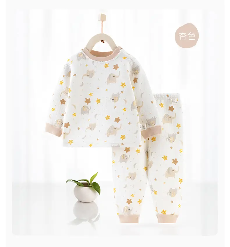 Infant Light Blue 3-Layer Warm Suit for Newborns - Image 9