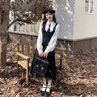 Black Long Sleeve Waist Hip Skirt for Women — feature 20