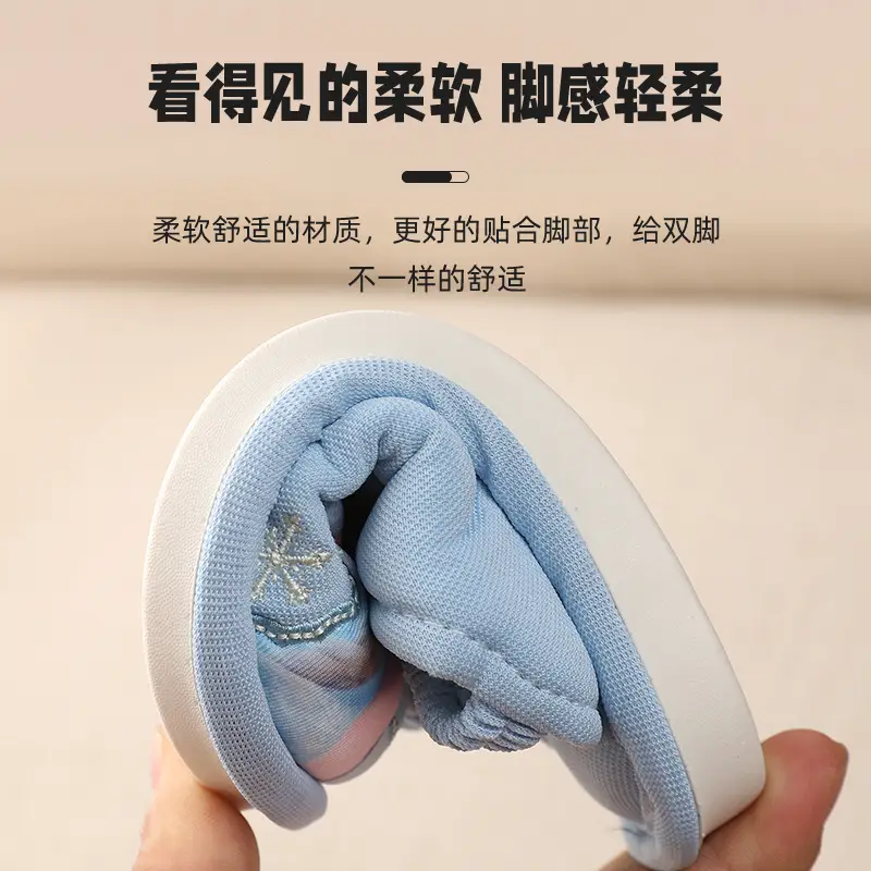 Frozen Princess Baby Shoes Winter Warm Toddler Non-Slip