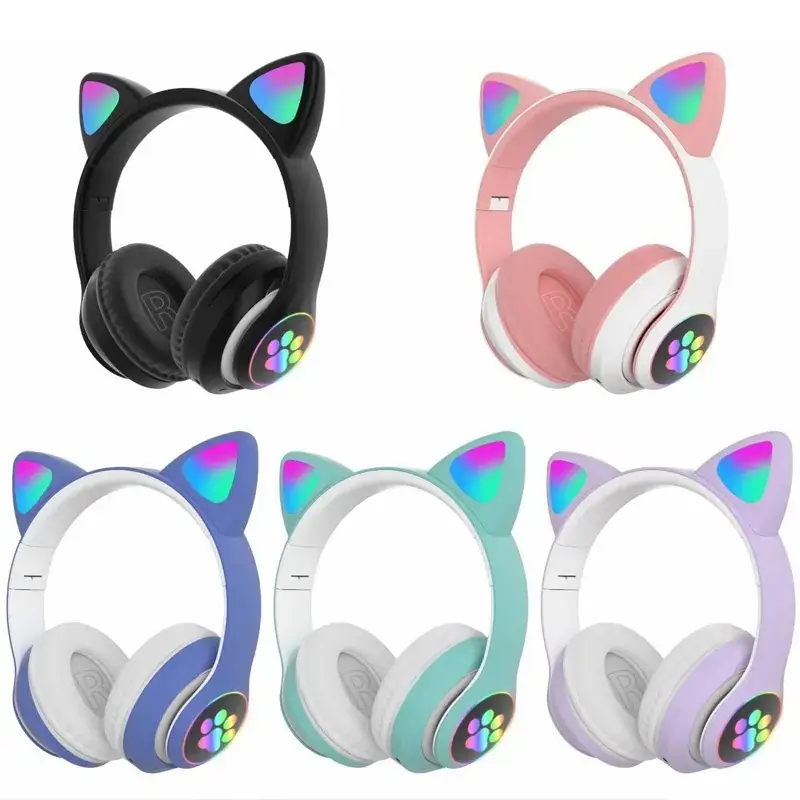 P47 Wireless Bluetooth 5.0 Headset Blue Grey — feature 5