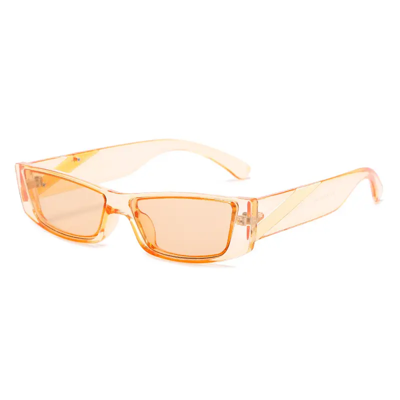 2021 Cat's Eye Sunglasses Blue Transparent - Image 8
