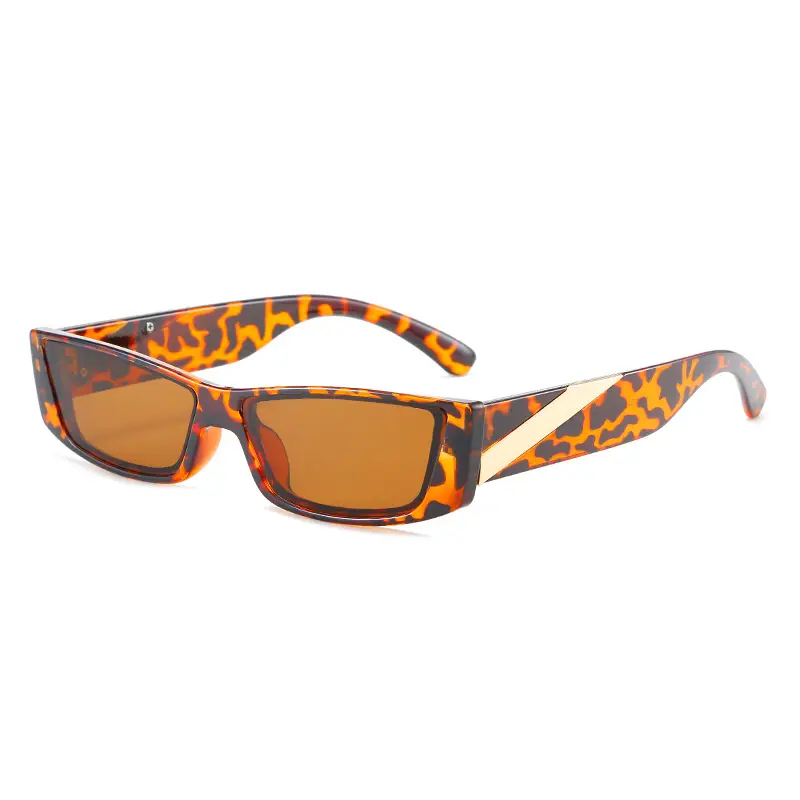 2021 Cat's Eye Sunglasses Blue Transparent - Image 9