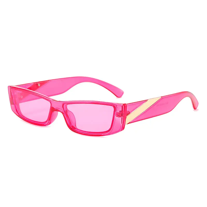 2021 Cat's Eye Sunglasses Blue Transparent - Image 4