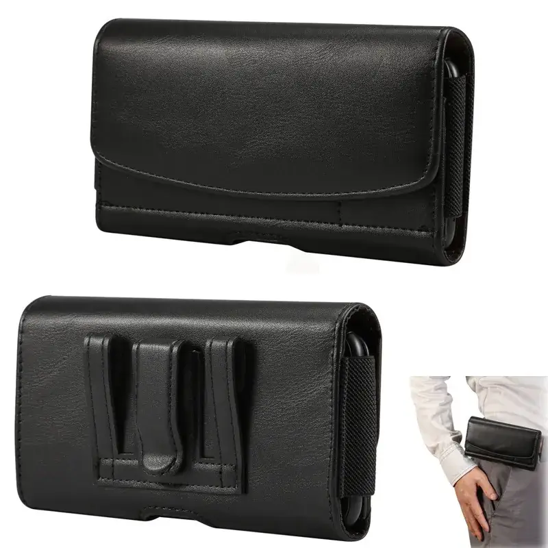 Universal Mobile Phone Waist Bag with Hooks