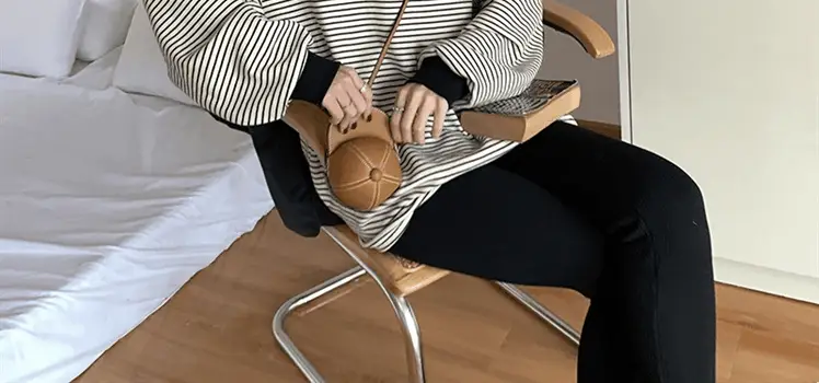 Women Striped Long Sleeve Sweatshirt 2026 Spring Autumn — feature 24