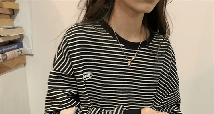 Women Striped Long Sleeve Sweatshirt 2026 Spring Autumn — feature 50