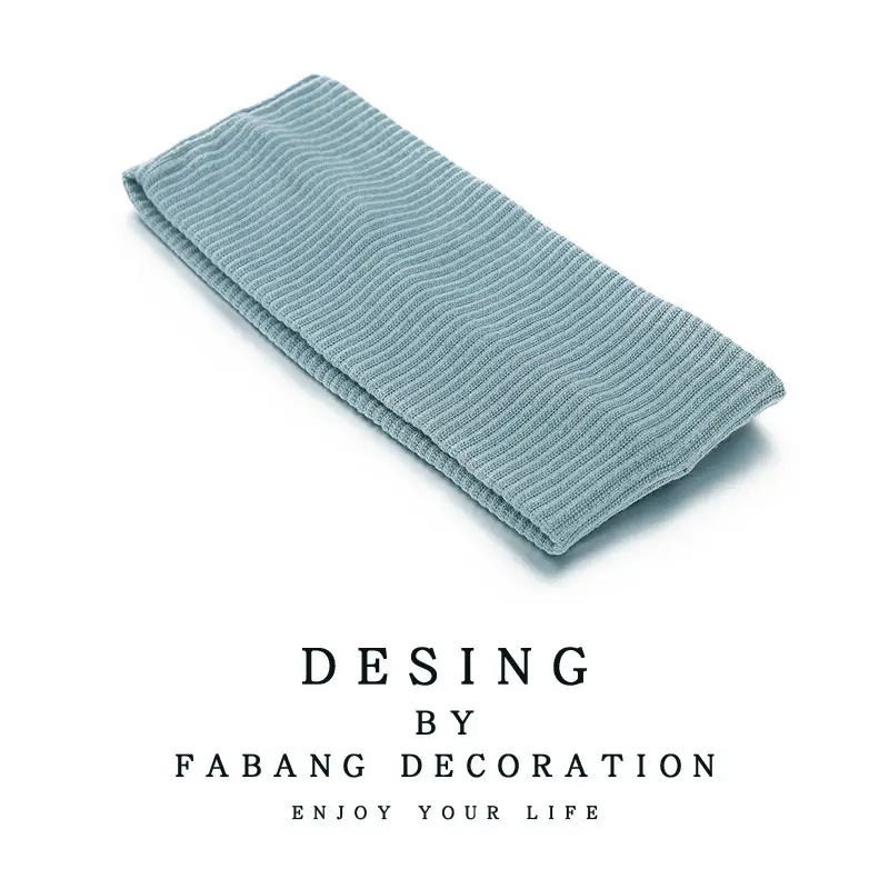Light Blue Striped Headband for Women - Image 14