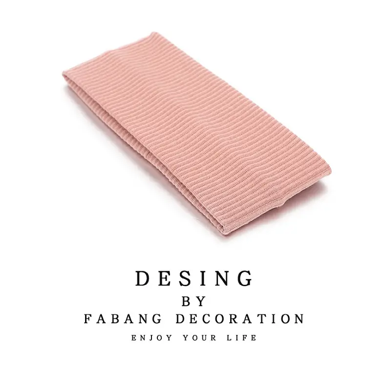 Light Blue Striped Headband for Women — feature 13