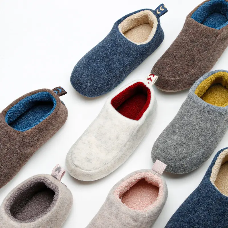 Winter Warm Slippers for Men Wooden Floor Non-Slip - Image 8