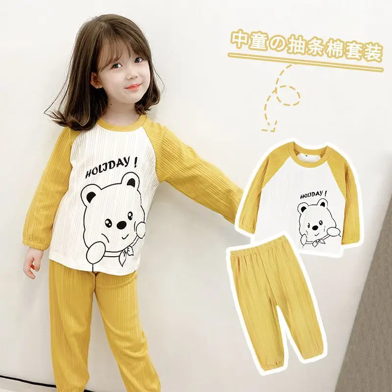 Kids Space Travel Pajama Set Cotton Blue White - Image 17