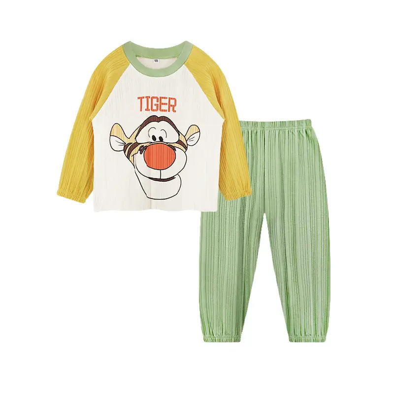 Kids Space Travel Pajama Set Cotton Blue White - Image 5
