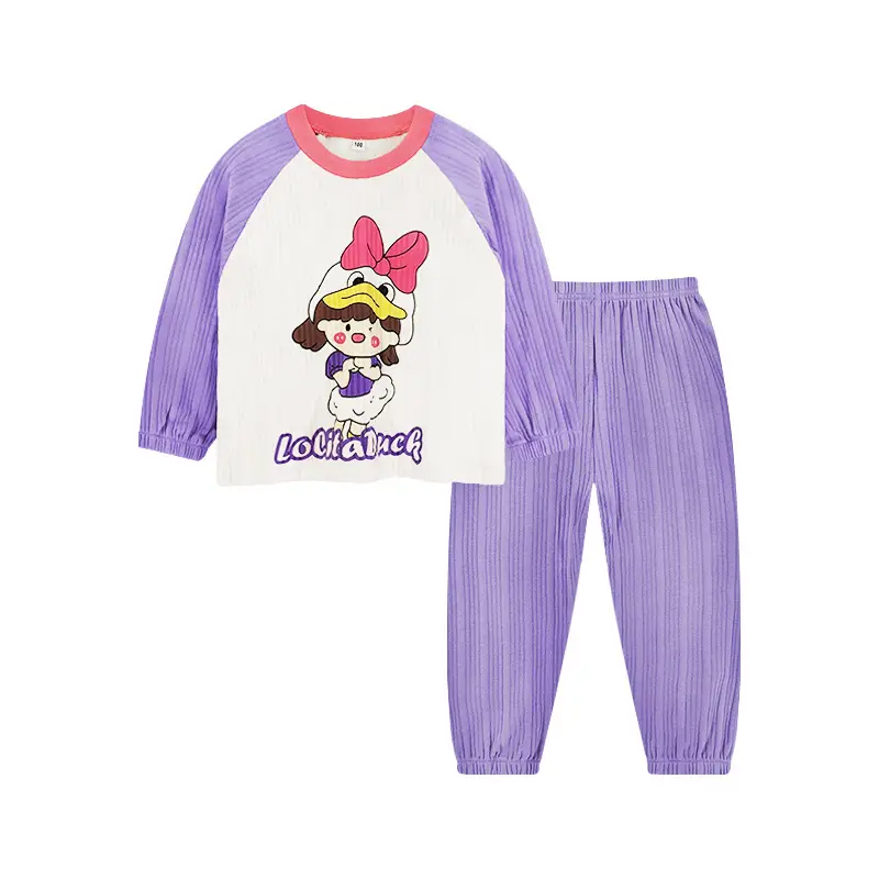 Kids Space Travel Pajama Set Cotton Blue White - Image 6