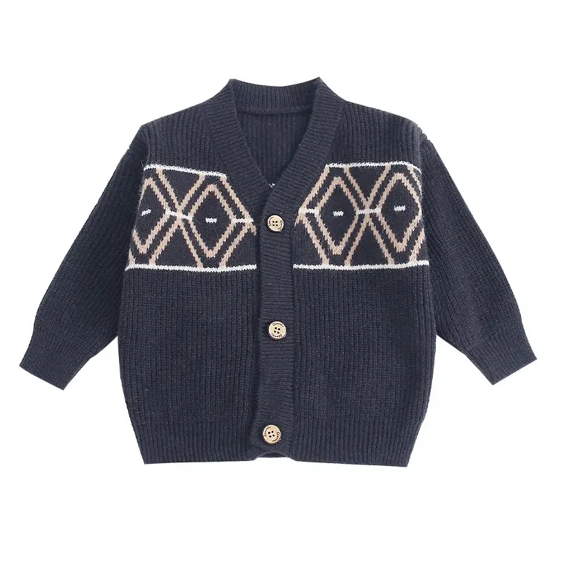 Boys Knitted Cardigan Jacket 2025 Casual Wear - Image 6