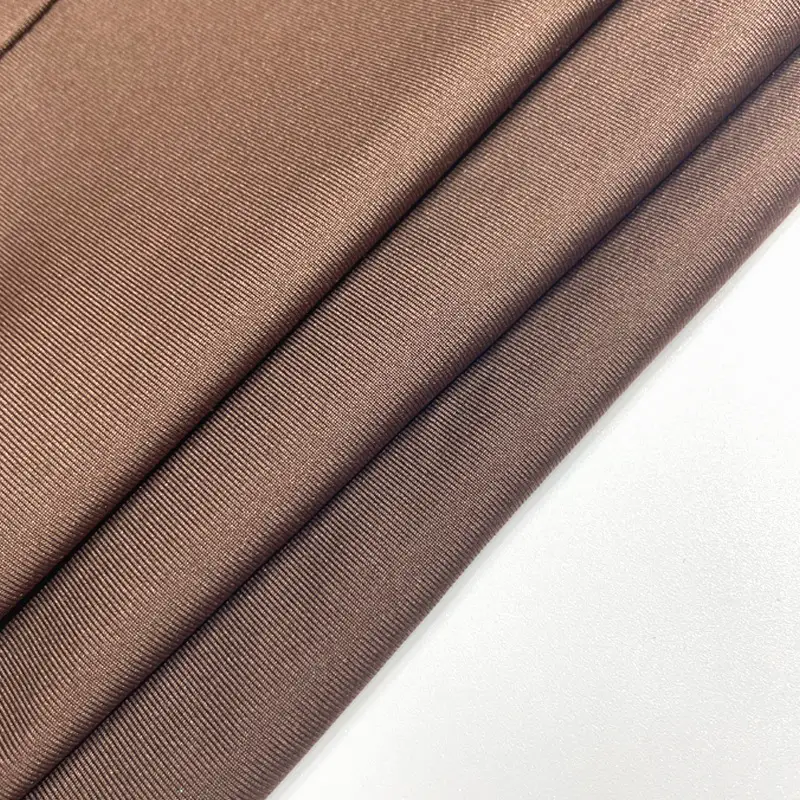 Long Sleeve High Neck T-Shirt for Women Brown — feature 12