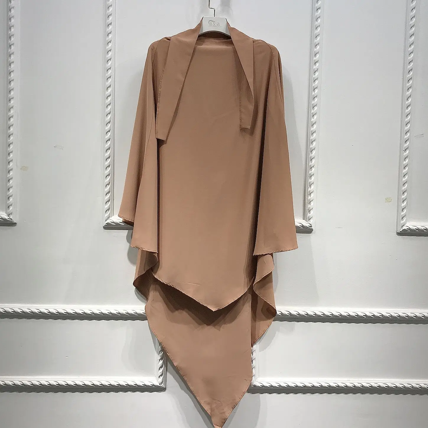 2021 Olive Green Turkish Headscarf Set for Women - Image 3