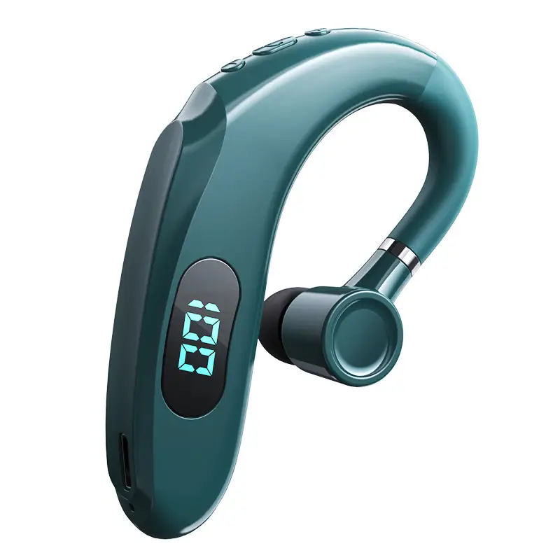 Pink Bluetooth Headset with Digital Display - Image 3