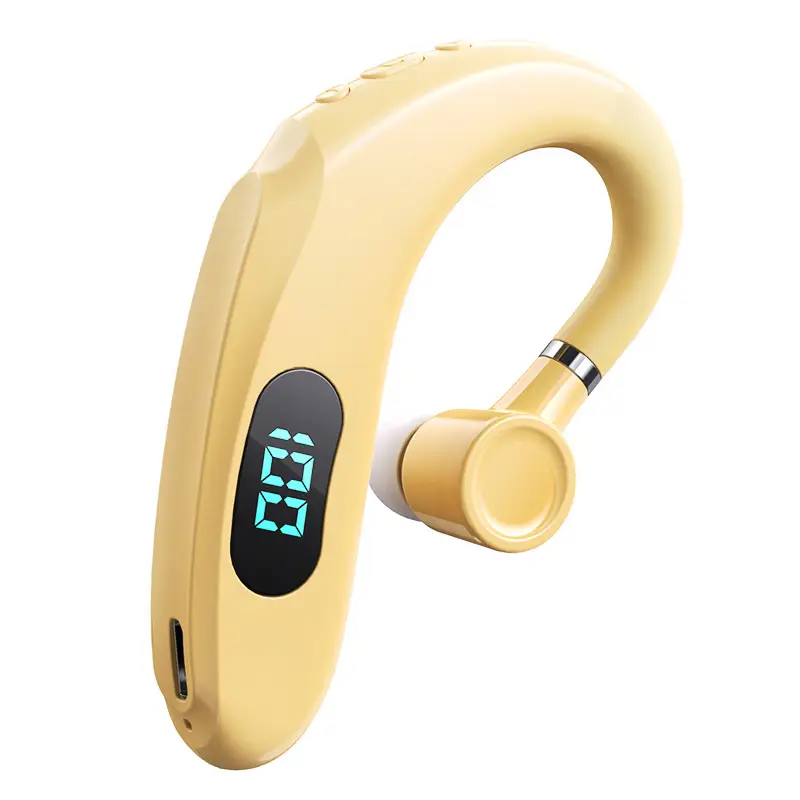 Pink Bluetooth Headset with Digital Display - Image 5