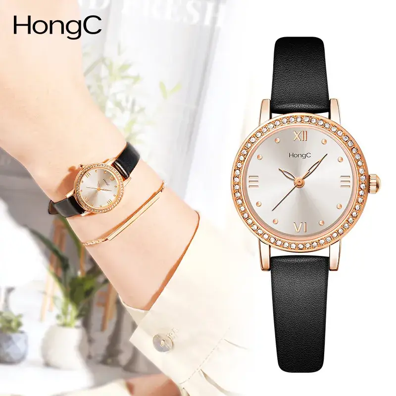 Elegant Blue Gemstone Women's Quartz Watch - Image 5