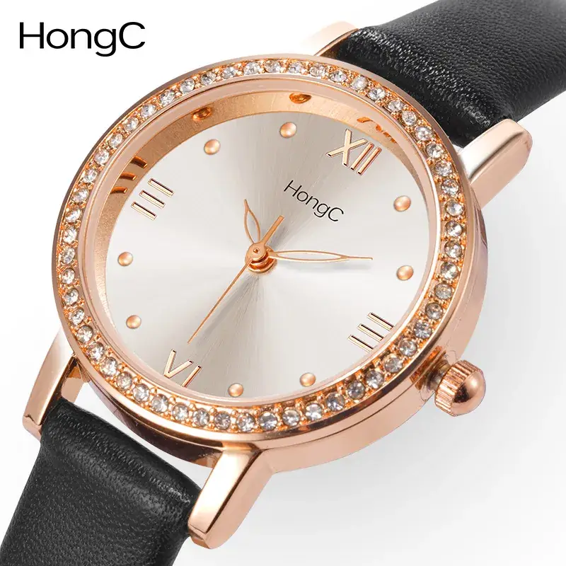 Elegant Blue Gemstone Women's Quartz Watch - Image 9