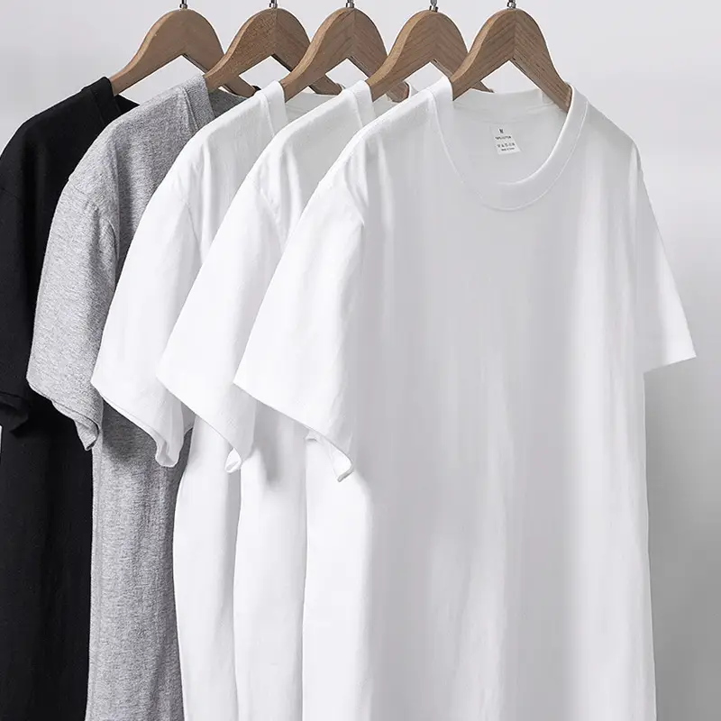Men Grey Cotton T-Shirt Loose Casual Wear