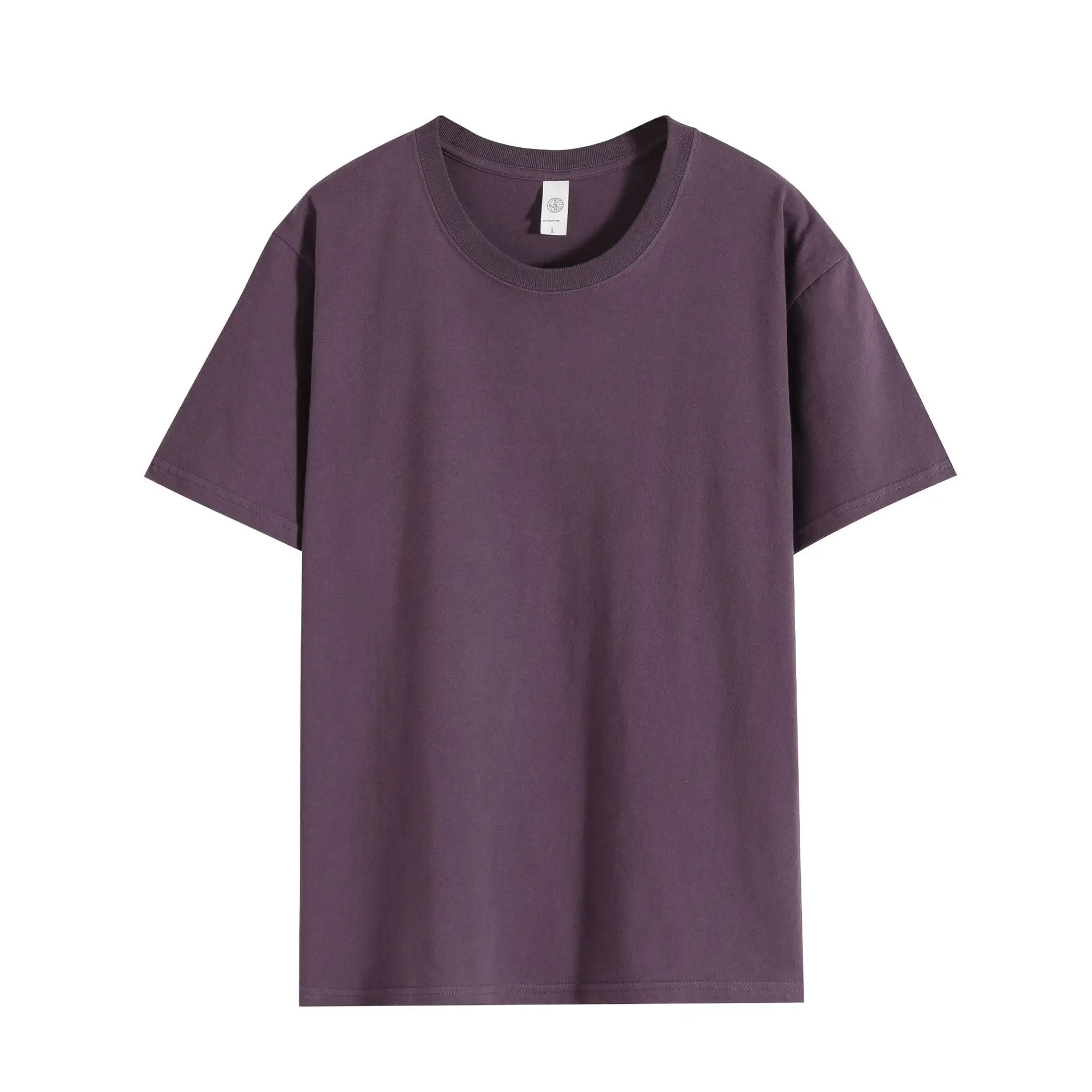 Men Grey Cotton T-Shirt Loose Casual Wear