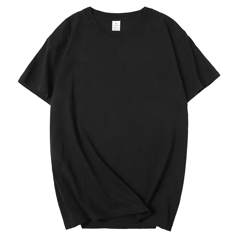 Men Grey Cotton T-Shirt Loose Casual Wear