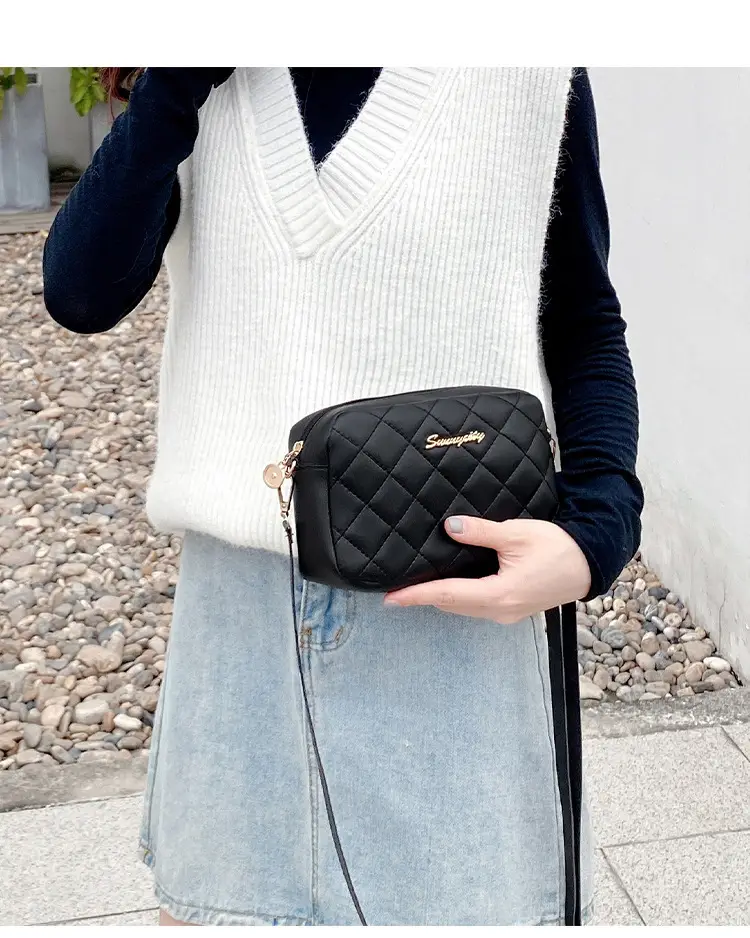 Red Quilted Crossbody Bag for Women 2022 — feature 11