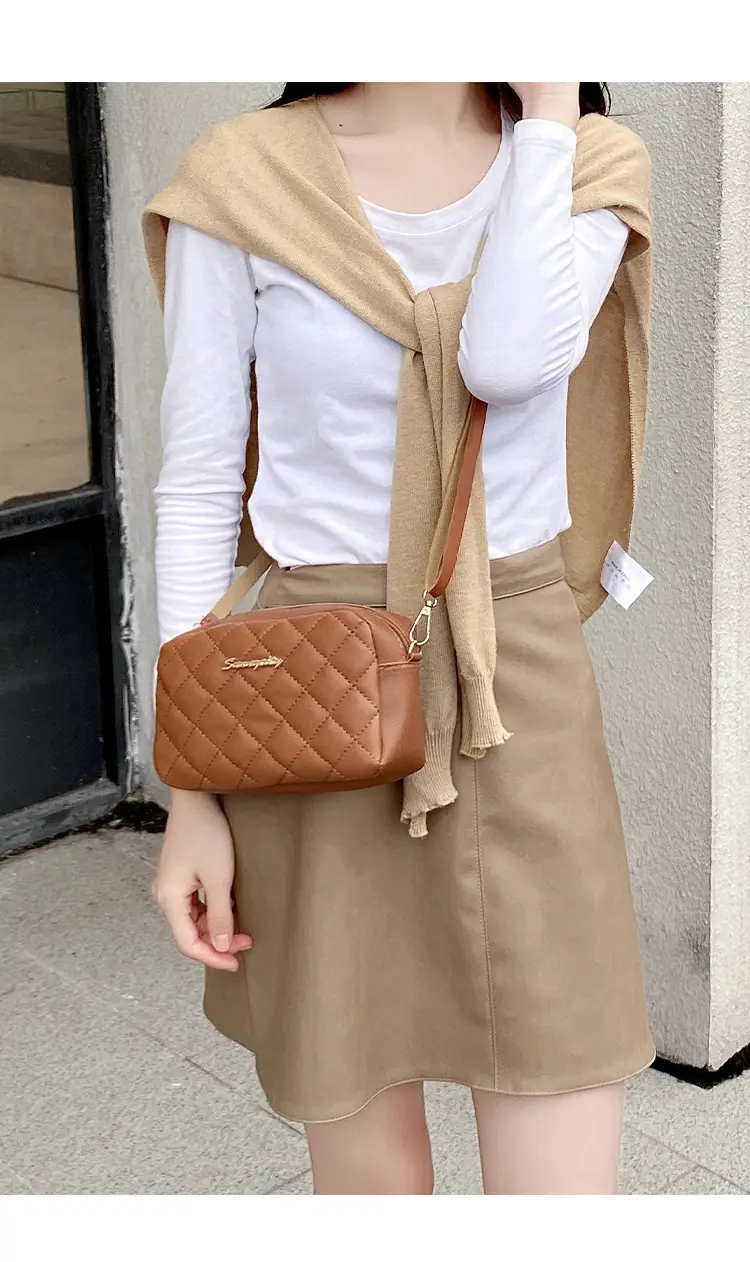 Red Quilted Crossbody Bag for Women 2022 — feature 15