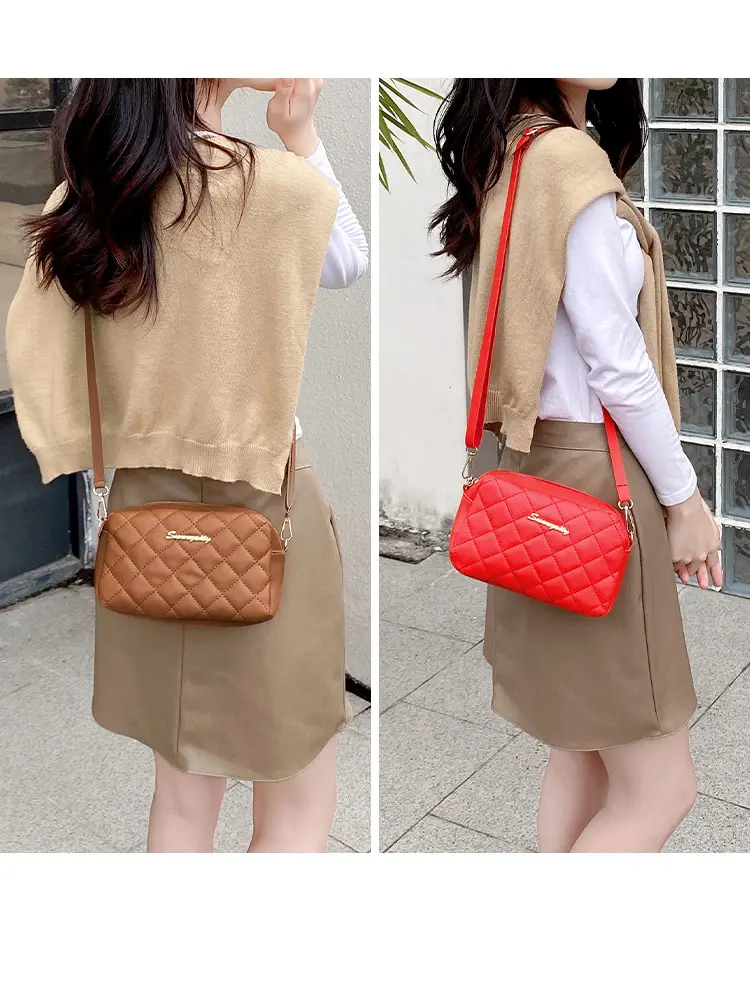 Red Quilted Crossbody Bag for Women 2022 — feature 16