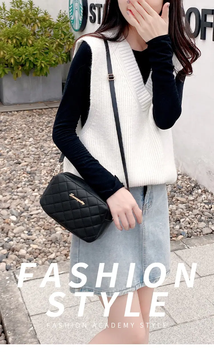 Red Quilted Crossbody Bag for Women 2022 — feature 2