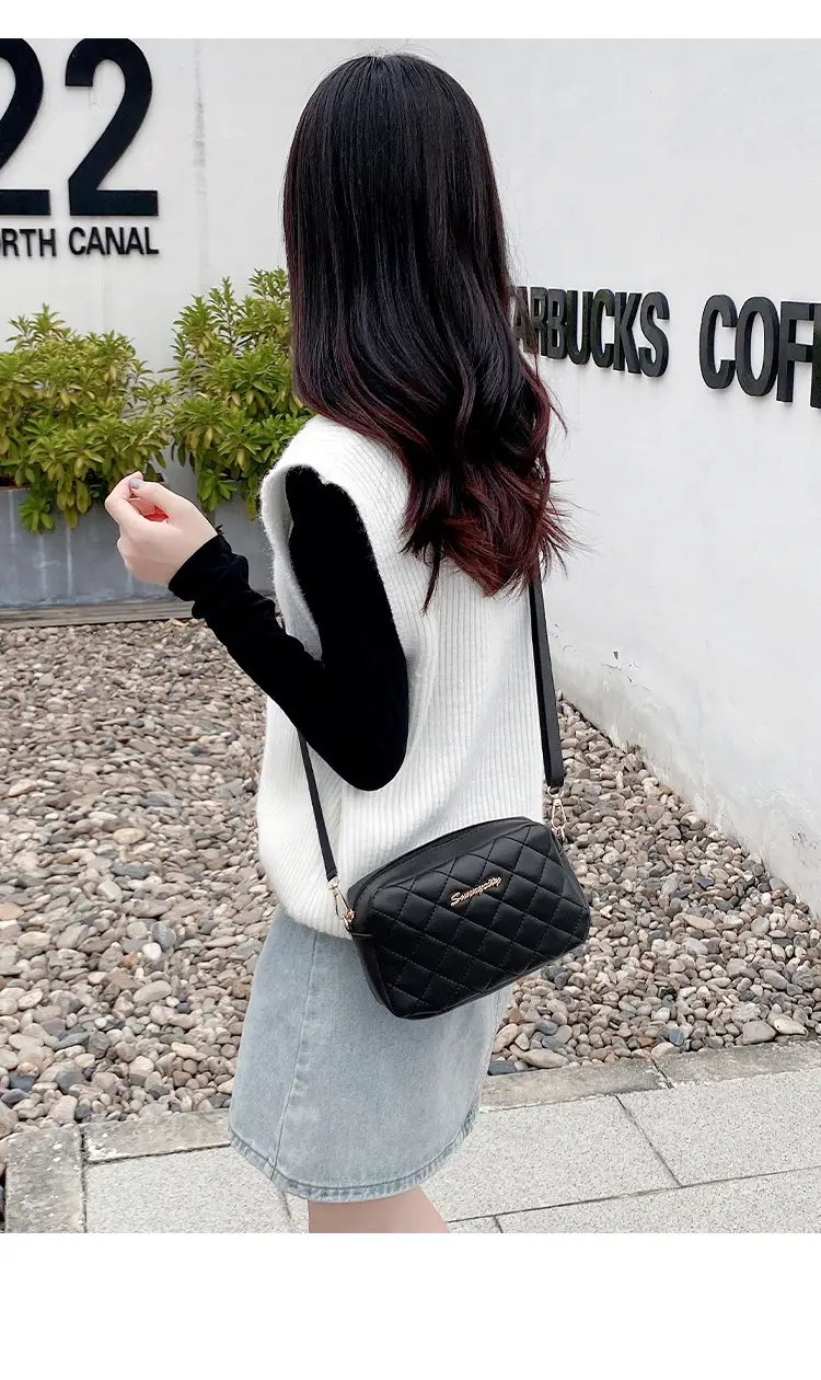 Red Quilted Crossbody Bag for Women 2022 — feature 9