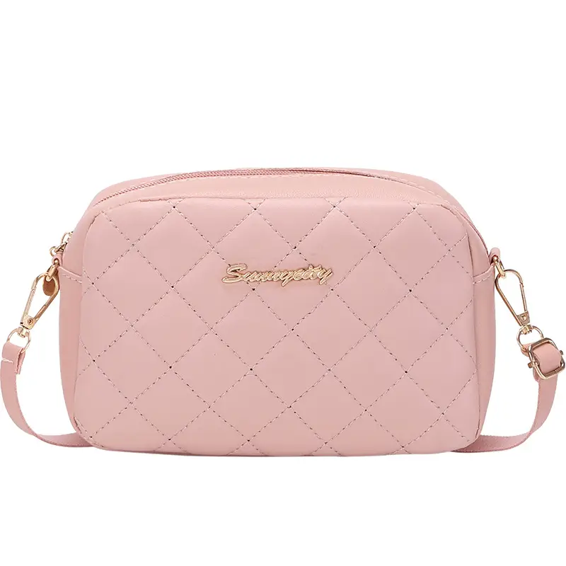 Red Quilted Crossbody Bag for Women 2022 - Image 4